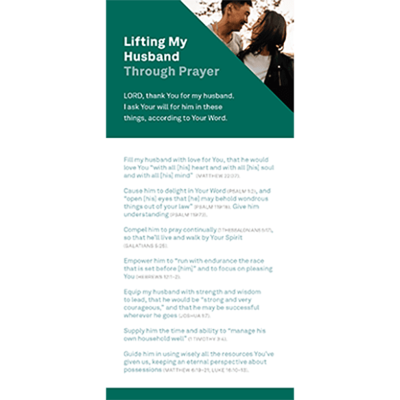 Lifting My Husband Through Prayer
