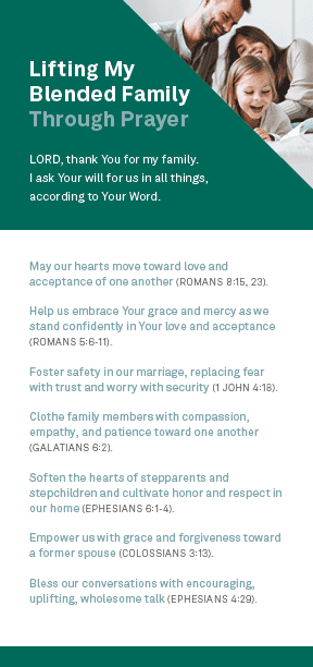 Blended family prayer