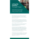 Lifting My Children Through Prayer