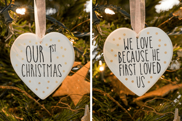 First Christmas Ornament