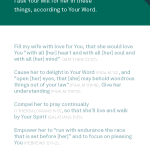Lifting My Wife Through Prayer
