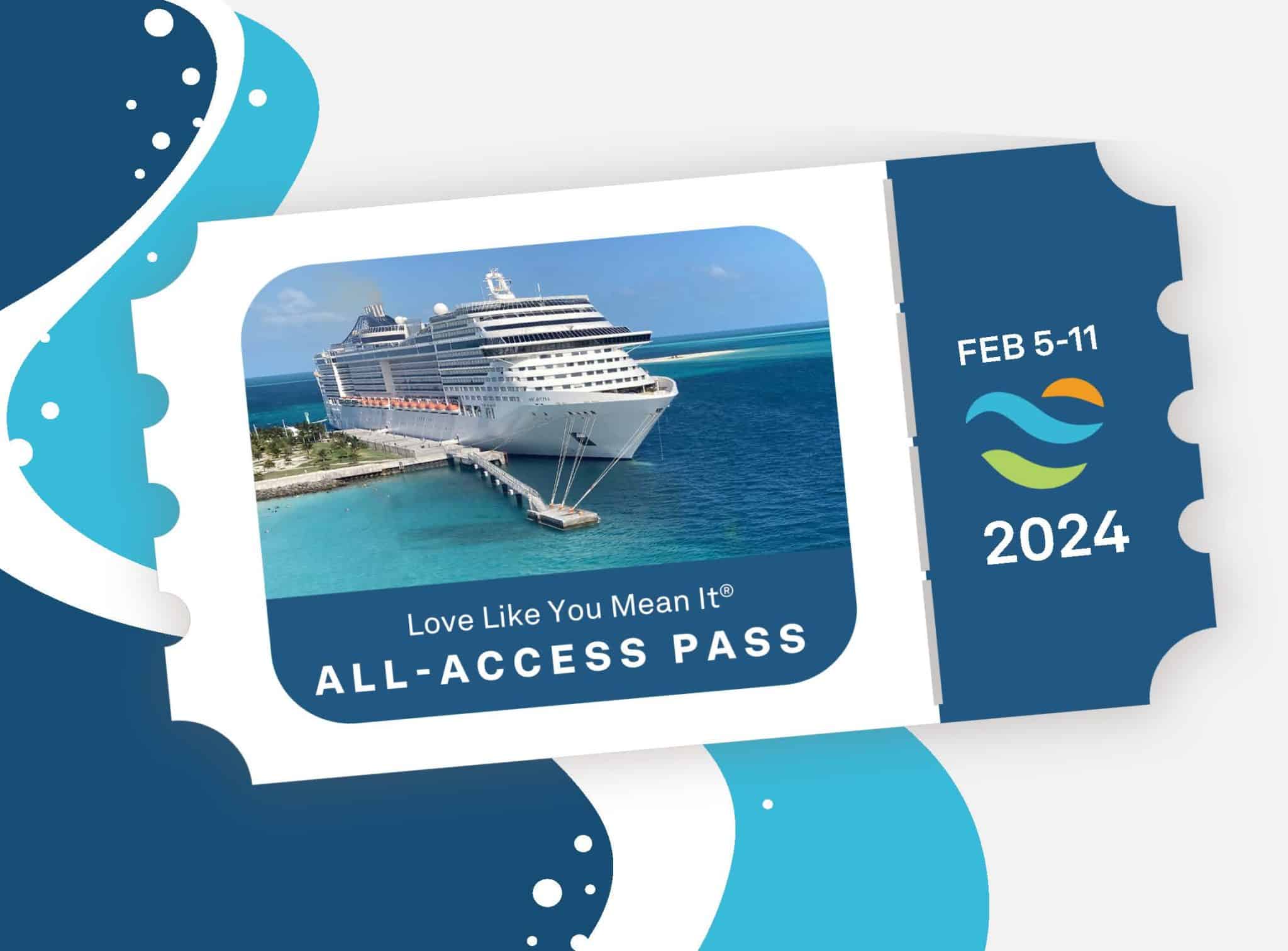 2024 Love Like You Mean It Cruise All Access Pass FamilyLife Store