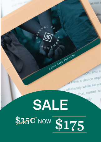 Weekend to Remember Half-Price Gift Card